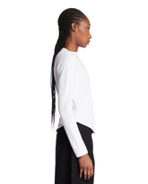 White Cotton T-Shirt | PDP | Antonia