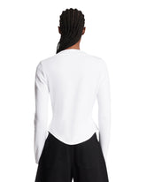 White Cotton T-Shirt | PDP | Antonia