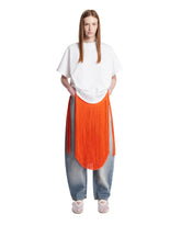 White Fringed T-Shirt | PDP | Antonia