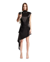 Abito Asimmetrico Nero | PDP | Antonia