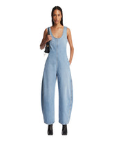 Tuta Arrotondata In Denim Blu | PDP | Antonia