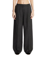 Pantaloni Sartoriali In Lana Grigi | PDP | Antonia