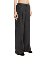 Gray Wool Tailored Pants | PDP | Antonia