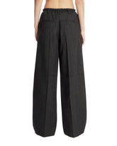 Gray Wool Tailored Pants | PDP | Antonia