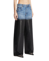 Blue Surge Coated Wide-Leg Jeans | PDP | Antonia