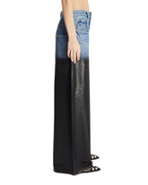 Blue Surge Coated Wide-Leg Jeans | PDP | Antonia
