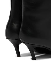 Black Fiona Leather Boots | PDP | Antonia