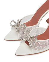 White Rosie Lace Slippers | PDP | Antonia