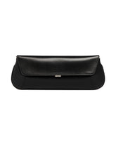 Black Leather Ami Clutch | PDP | Antonia
