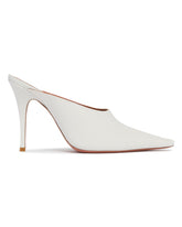 Mules Felicia In Pelle Bianche | PDP | Antonia
