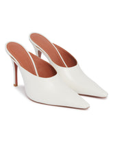 Mules Felicia In Pelle Bianche | PDP | Antonia