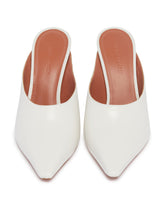 Mules Felicia In Pelle Bianche | PDP | Antonia