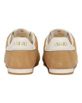 Beige Suede Pacific Sneakers | PDP | Antonia