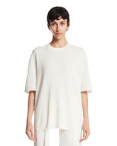 White Cotton T-Shirt | PDP | Antonia