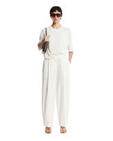White Cotton T-Shirt | PDP | Antonia