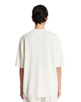 White Cotton T-Shirt | PDP | Antonia