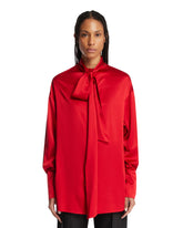 Camicia Elide In Seta Rossa | PDP | Antonia