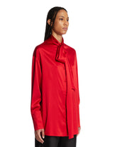 Camicia Elide In Seta Rossa | PDP | Antonia