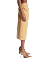 Beige Pernilla Midi Skirt | PDP | Antonia