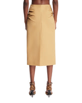 Beige Pernilla Midi Skirt | PDP | Antonia