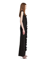 Black Origami Long Dress | PDP | Antonia