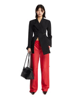Black Sculptural Blazer | PDP | Antonia