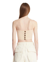 Beige Cropped Top | PDP | Antonia
