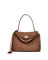 Brown Small Rodeo Suede Bag | PDP | Antonia