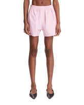 Pink Striped Shorts - Women's clothing | PLP | Antonia