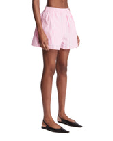 Pink Striped Shorts | PDP | Antonia