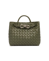 Green Small Andiamo Bag | PDP | Antonia