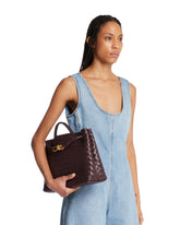 Burgundy Andiamo Medium Bag | PDP | Antonia