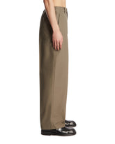 Pantaloni In Cotone Compatto Grigi | PDP | Antonia