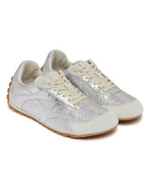 Silver Orbit Flash Sneakers | PDP | Antonia