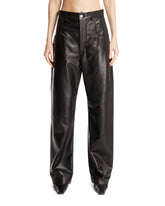 Pantaloni In Pelle Neri | PDP | Antonia
