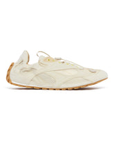 Beige Orbit Flash Sneakers | PDP | Antonia