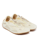 Beige Orbit Flash Sneakers | PDP | Antonia