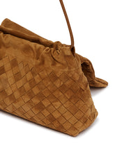 Brown Suede Giorno Clutch | PDP | Antonia