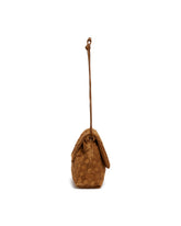 Brown Suede Giorno Clutch | PDP | Antonia
