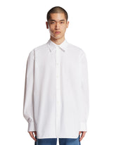 White Cotton Poplin Shirt | PDP | Antonia