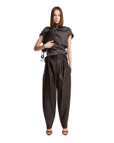 Brown Leather Pants | PDP | Antonia