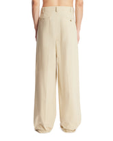 Beige Cotton Pants | PDP | Antonia