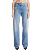 Blue Five-Pocket Jeans | PDP | Antonia