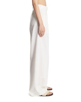 White High-Waisted Trousers | PDP | Antonia