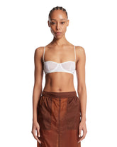White Alden Balconette Bra | PDP | Antonia