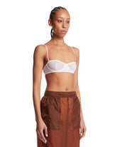 White Alden Balconette Bra | PDP | Antonia