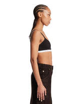 Black Logo Brassiere Top | PDP | Antonia