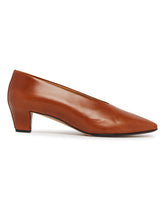 Brown Leather Pumps | PDP | Antonia