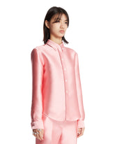 Pink Silk Blend Shirt | PDP | Antonia