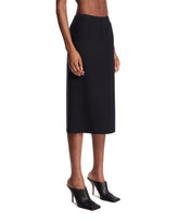 Blue Wool Skirt | PDP | Antonia